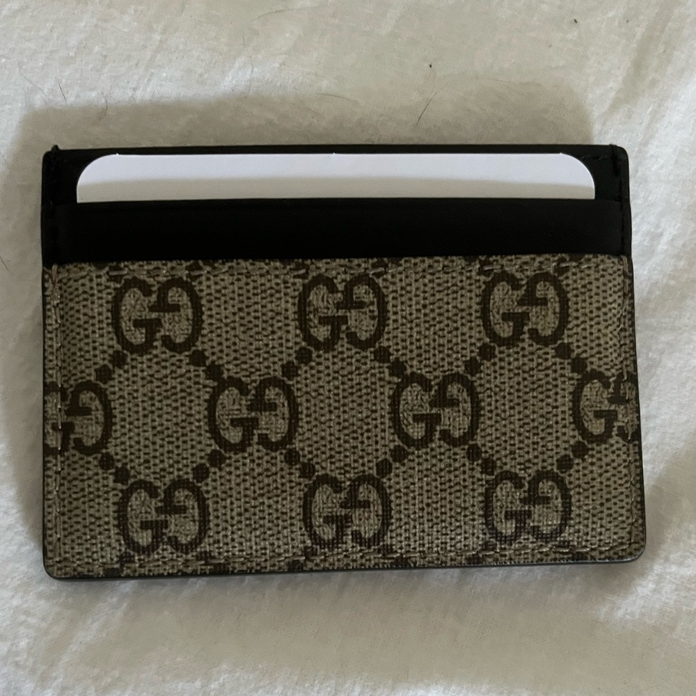 Gucci GG Supreme Monogram Tiger Print Card Holder Ltd Ed Dust bag,Box - Picture 5 of 15